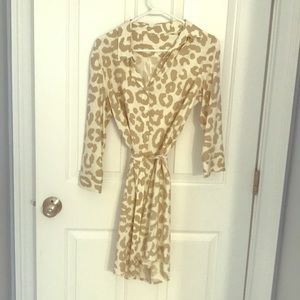 Belted Leopard Dress
